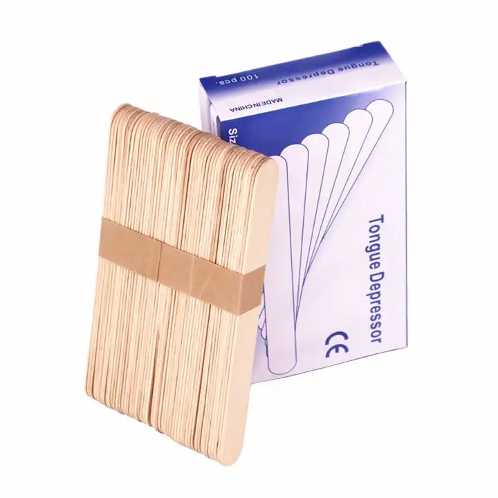 Wood Tongue Depressor - 100pcs