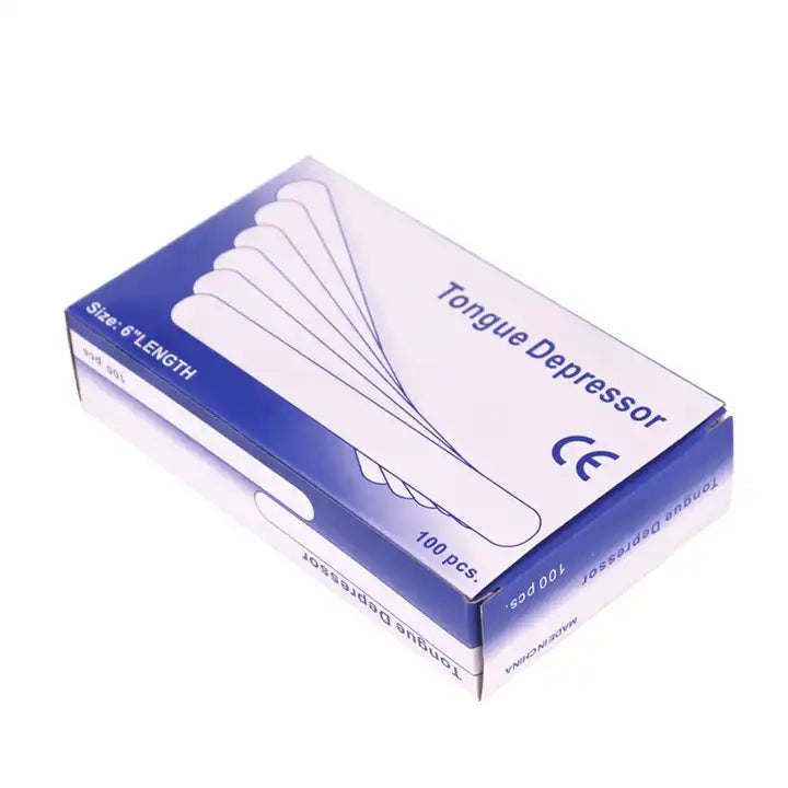 Wood Tongue Depressor - 100pcs