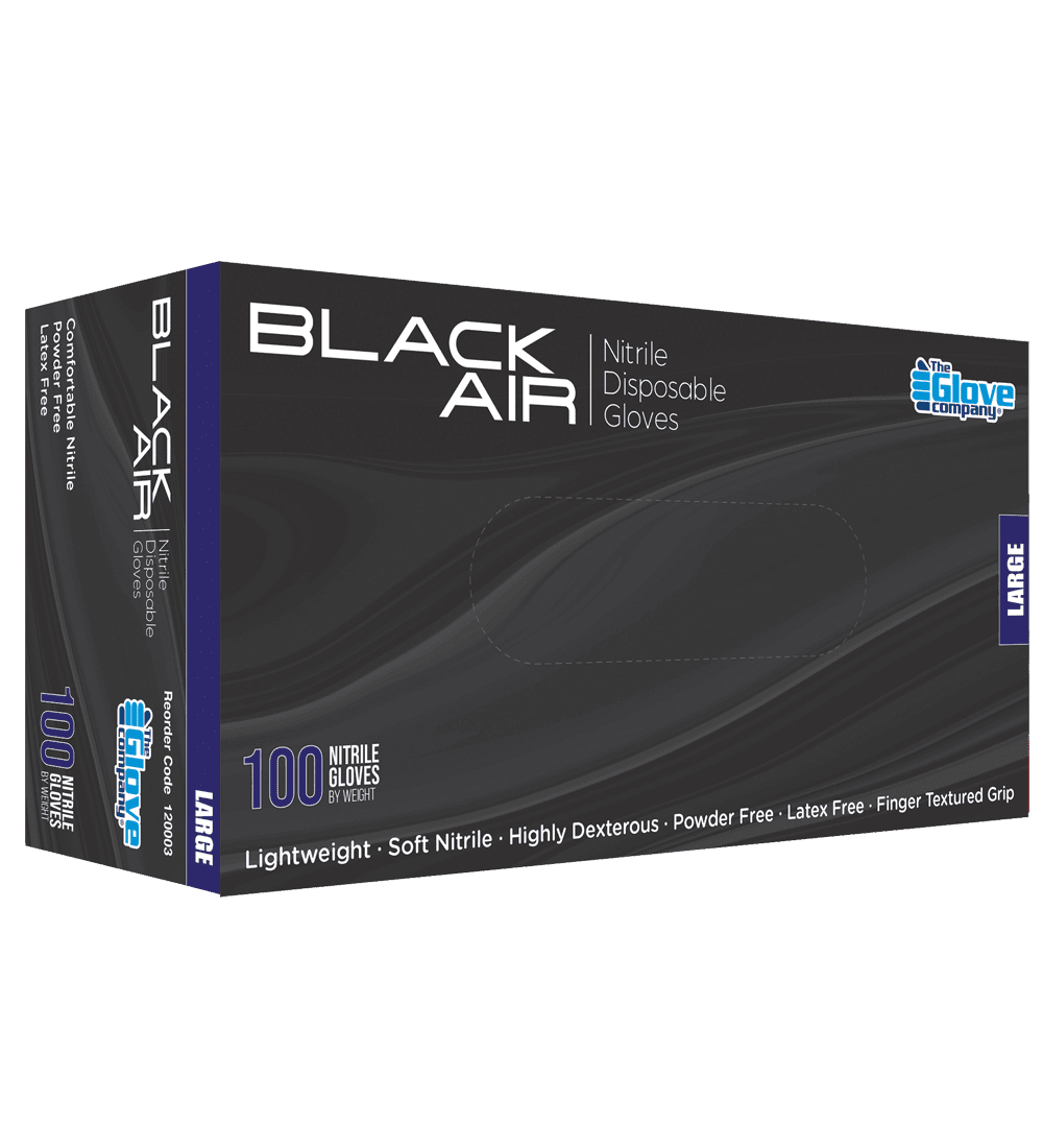 Black Air® Nitrile Disposable Gloves