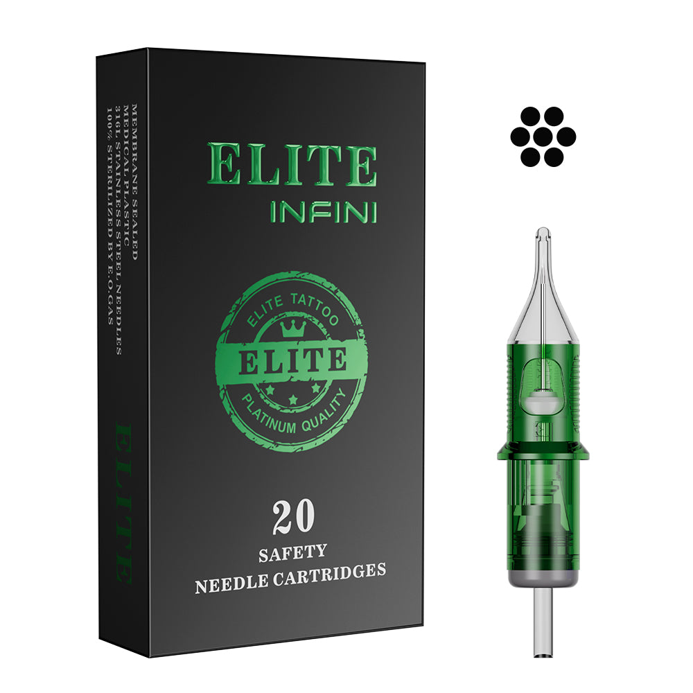 ELITE INFINI Tattoo Needle Cartridges - Round Liner