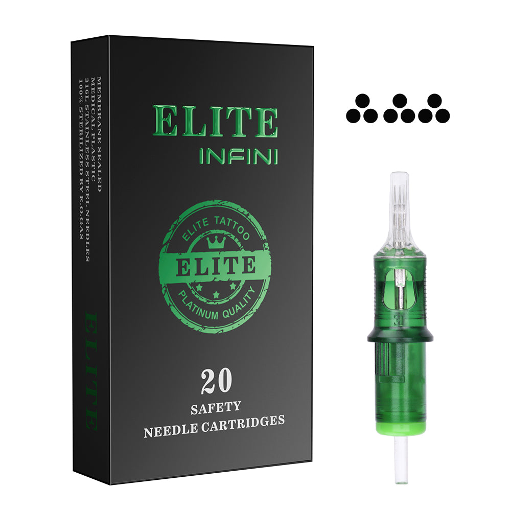 ELITE INFINI Tattoo Needle Cartridges - Stipple Shader