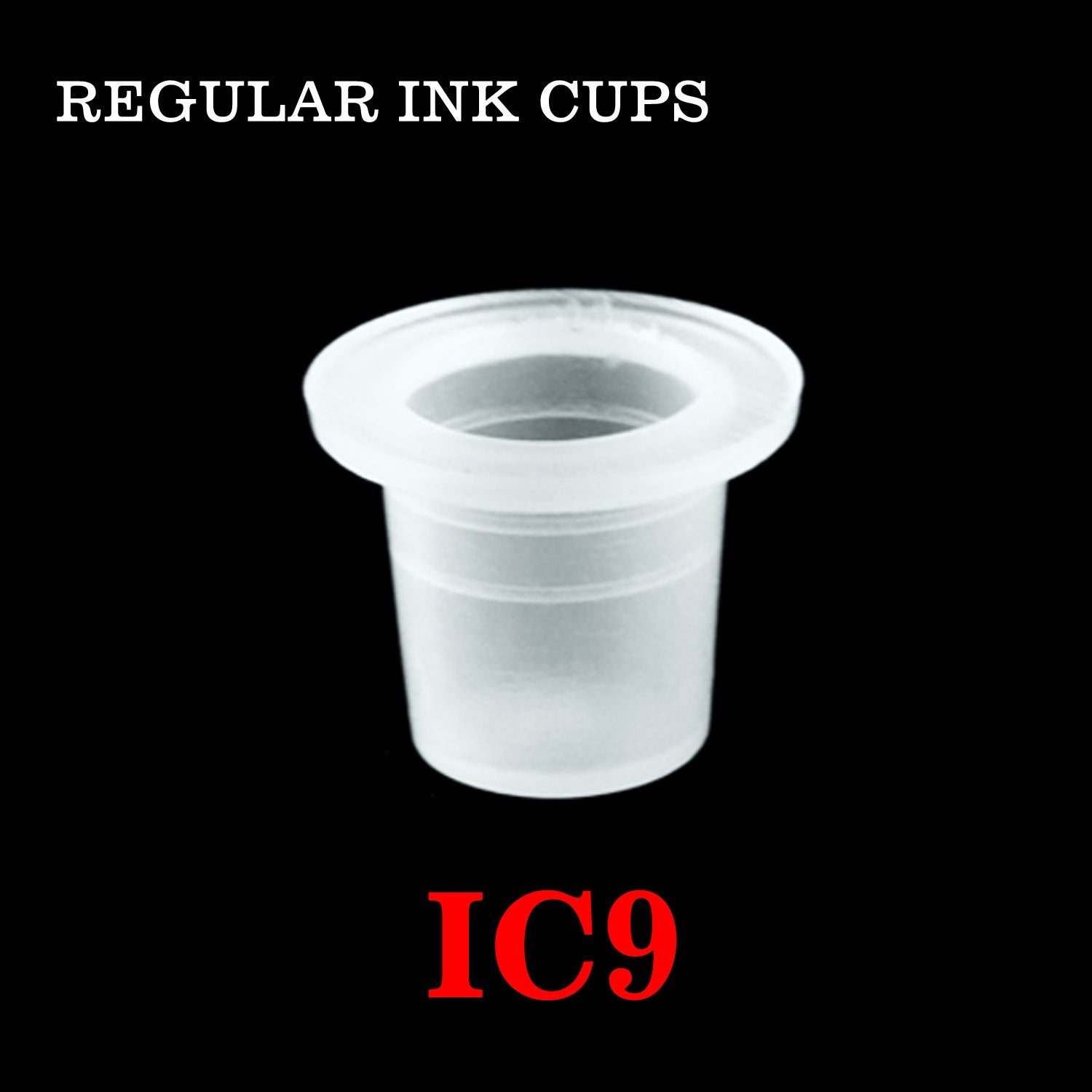 ELITE Clear Wide Base Ink Cups