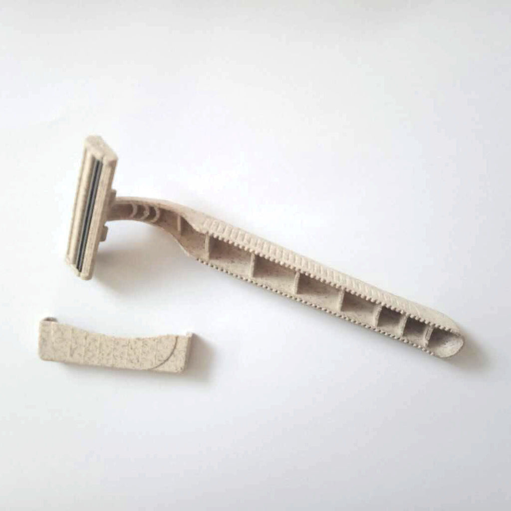 Eco Wheat Straw Razors - 50pcs