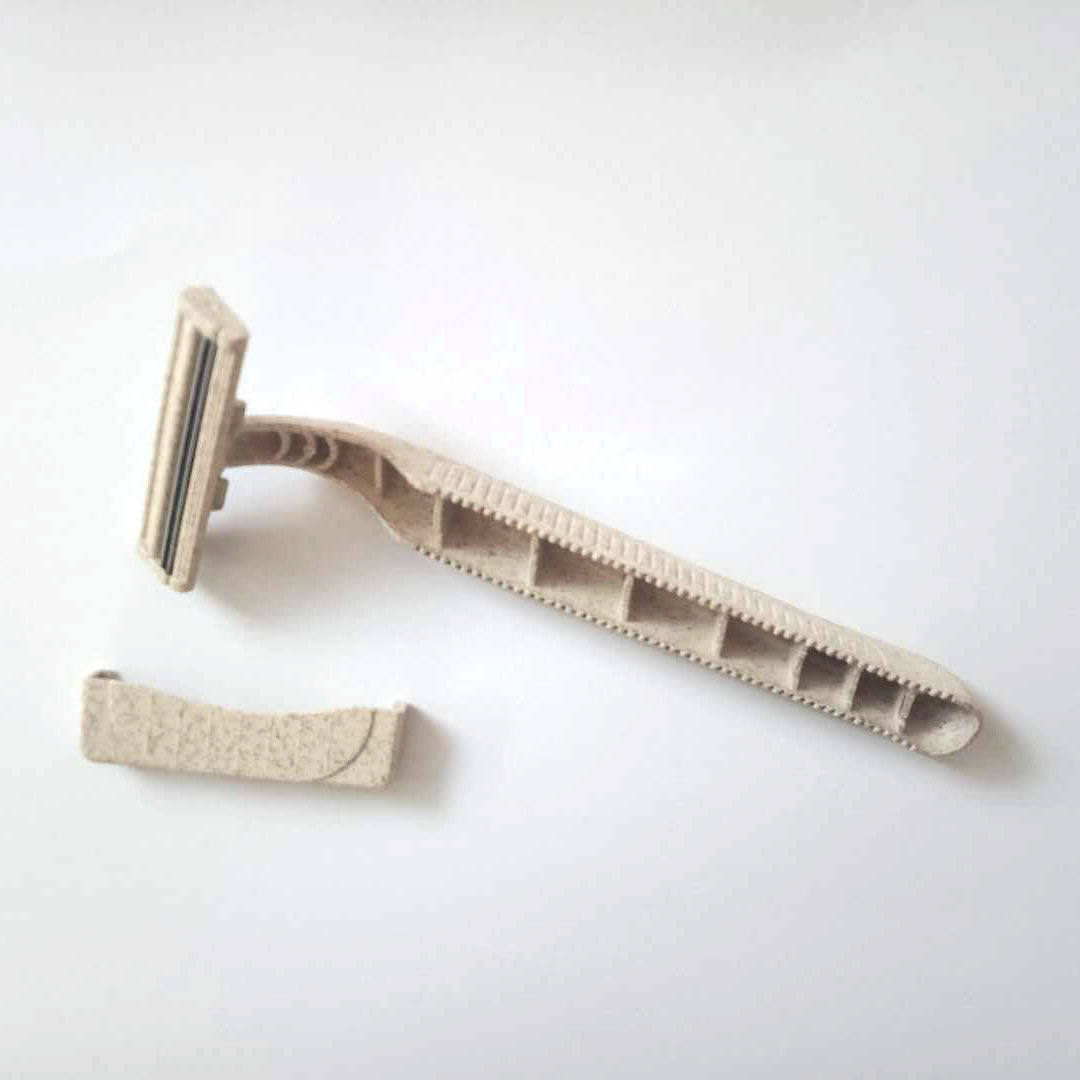 Eco Wheat Straw Razors - 50pcs