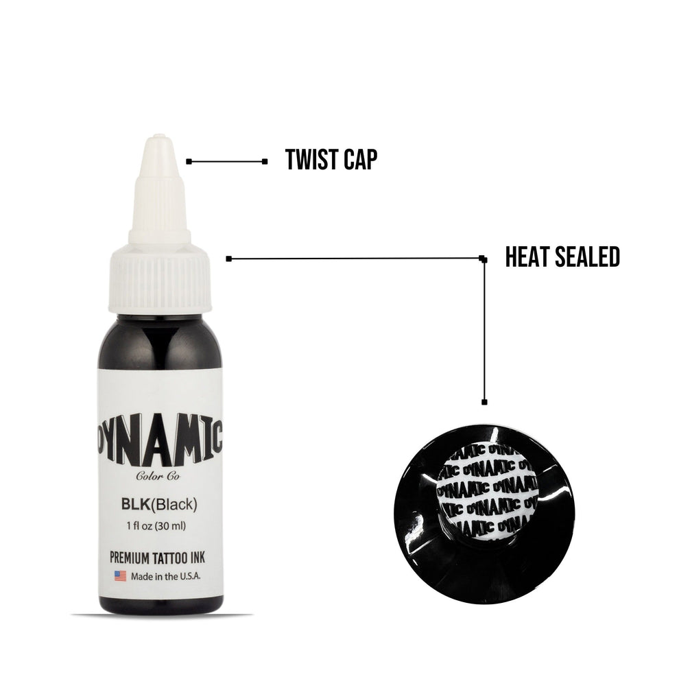 Dynamic Tattoo Ink Black 8oz