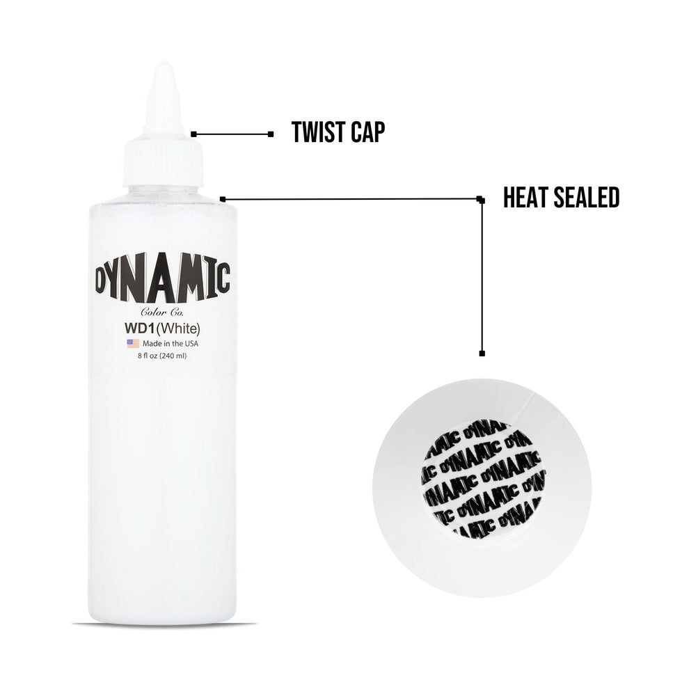 Dynamic White Tattoo Ink