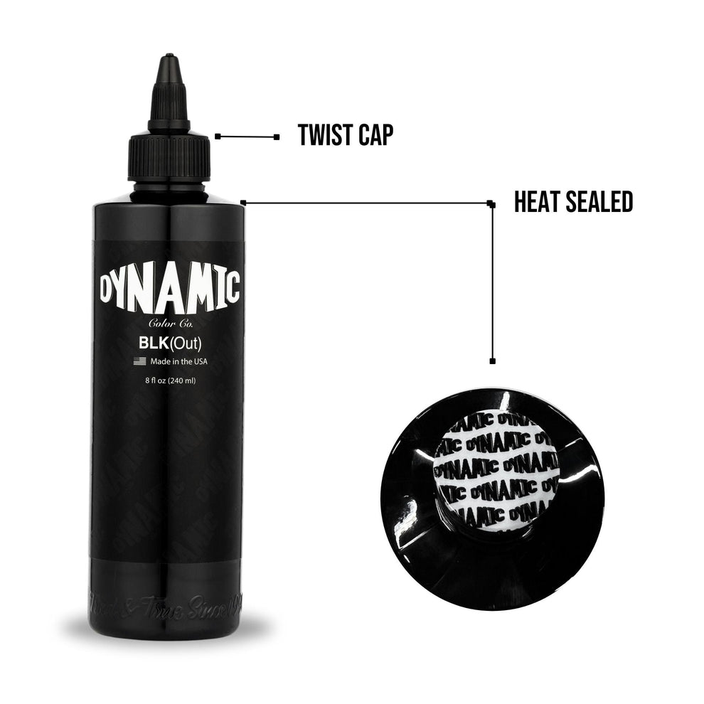 Dynamic Blackout Tattoo Ink 8oz
